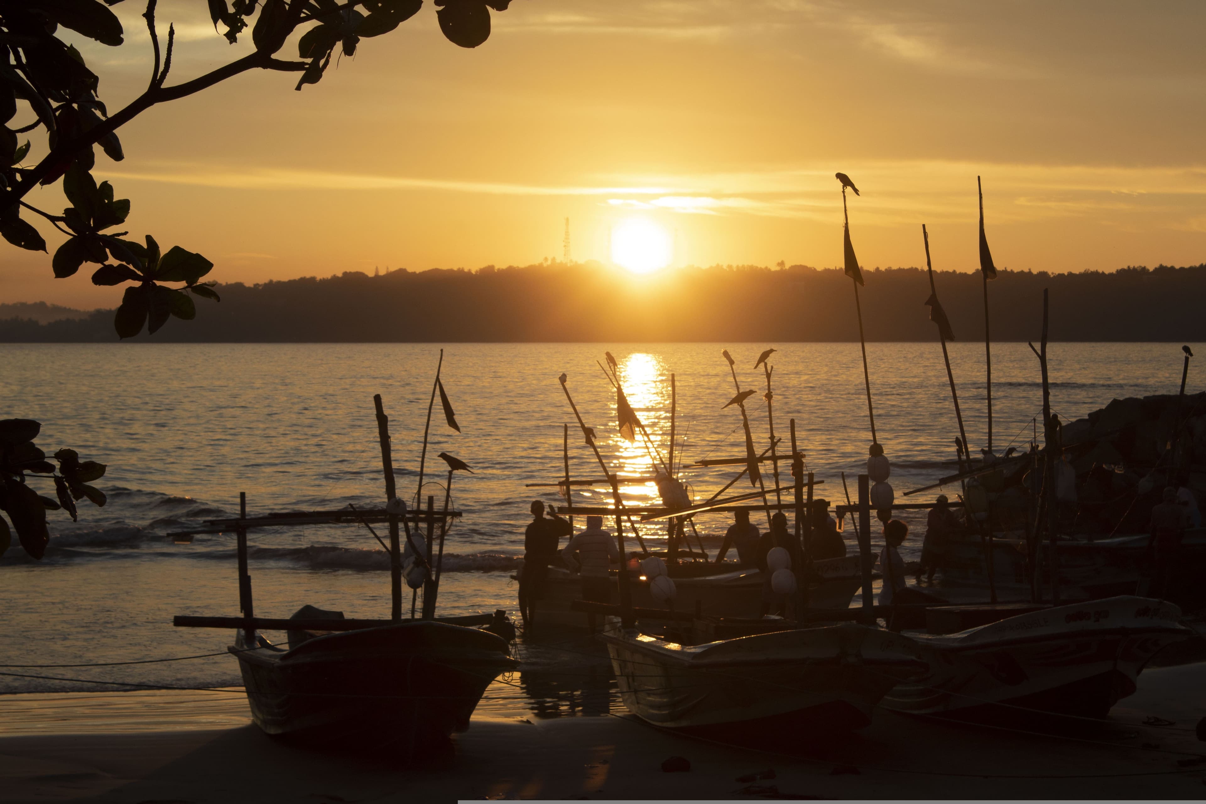 Beautiful coastal landscape of Galle, Sri Lanka with ancient fort and turquoise waters